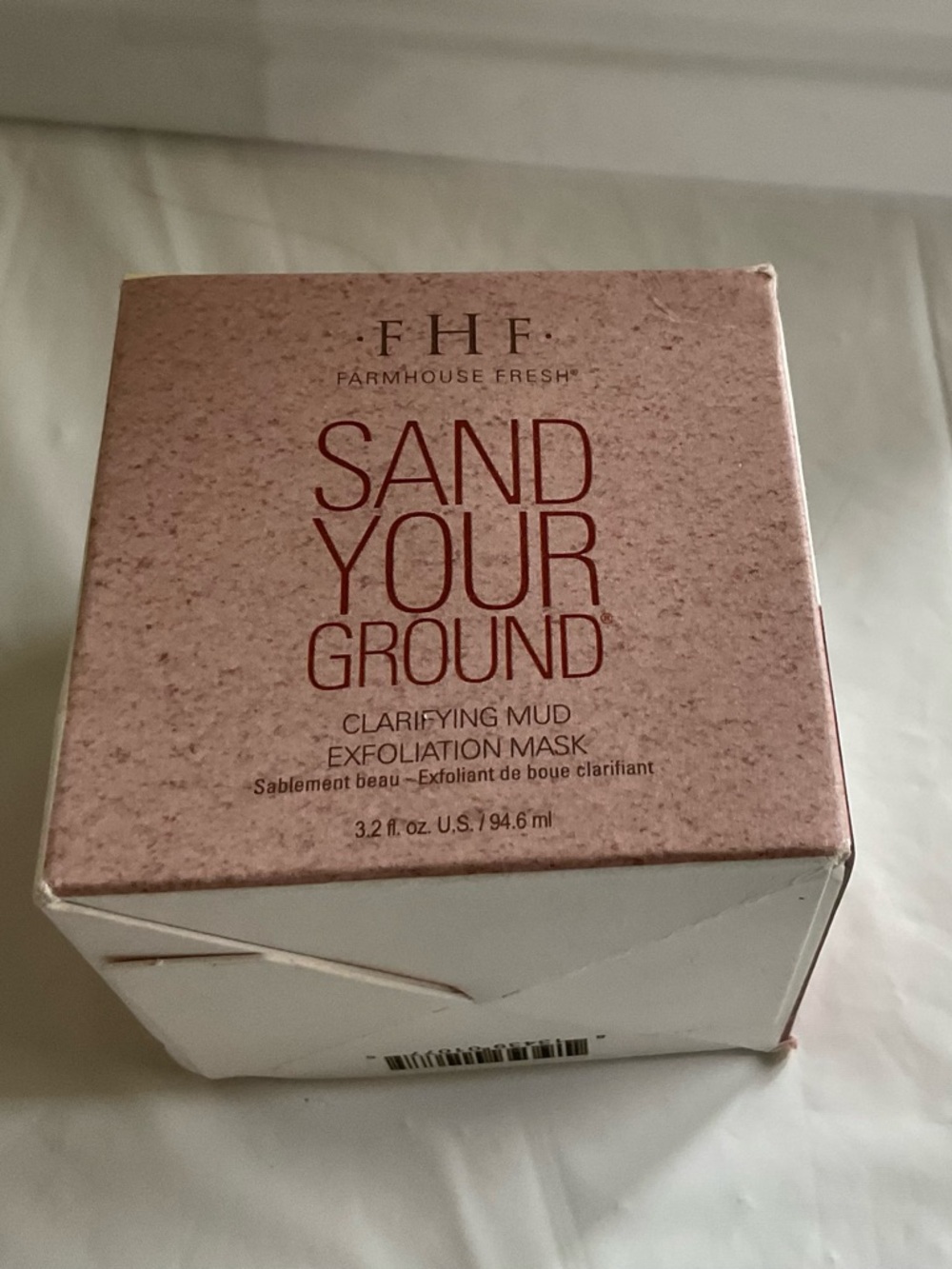 FarmHouse Fresh Sand Your Ground Clarifying Mud Exfoliation Mask 3.2 Oz- Sealed